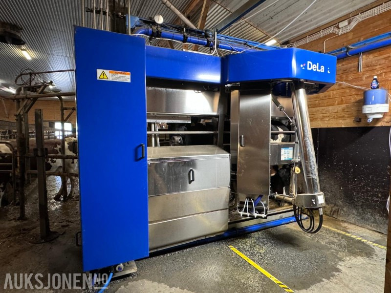 2013 DeLaval VMS melkerobot med 1 kraftfôrstasjon FSC40 - Høyre utgave - Steam - Innredning og grinder foran - Vakuumpumpe - Fortsatt i daglig drift - Agricultural machinery: picture 3 2013 DeLaval VMS melkerobot med 1 kraftfôrstasjon FSC40 - Høyre utgave - Steam - Innredning og grinder foran - Vakuumpumpe - Fortsatt i daglig drift - Agricultural machinery: picture 3
