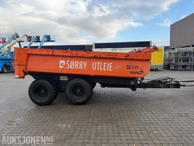 2015 Gigant Traktorhenger - 2 akslet. - Agricultural machinery: picture 3 2015 Gigant Traktorhenger - 2 akslet. - Agricultural machinery: picture 3