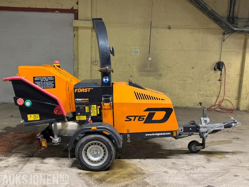 Först ST6D flishugger med Kubota dieselmotor | - Agricultural machinery: picture 4 Först ST6D flishugger med Kubota dieselmotor | - Agricultural machinery: picture 4