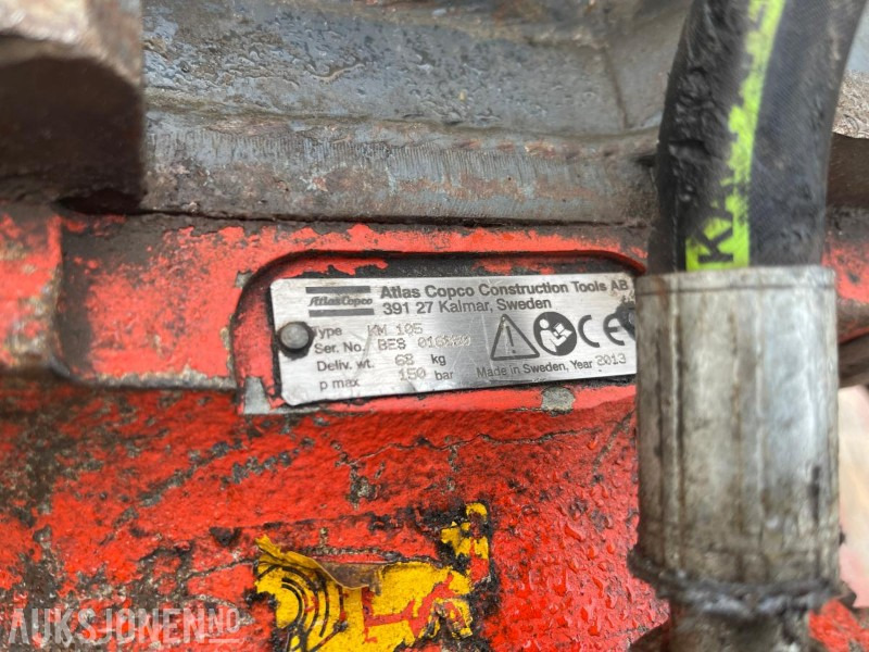 2013 Atlas Copco KM 105 Pigghammer S30, rep objekt - Attachment for Construction machinery: picture 5 2013 Atlas Copco KM 105 Pigghammer S30, rep objekt - Attachment for Construction machinery: picture 5