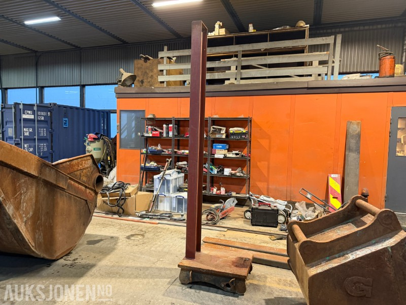 2015 HK feste med stålstolpe - Attachment for Construction machinery: picture 1 2015 HK feste med stålstolpe - Attachment for Construction machinery: picture 1