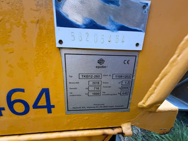 2019 Epoke TKB12-280 etterhengende spreder - Attachment for Construction machinery: picture 3 2019 Epoke TKB12-280 etterhengende spreder - Attachment for Construction machinery: picture 3