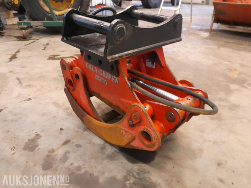 2021 DALA-GRIPEN - DGE35 klo / klype med S60-feste - Attachment for Construction machinery: picture 3 2021 DALA-GRIPEN - DGE35 klo / klype med S60-feste - Attachment for Construction machinery: picture 3