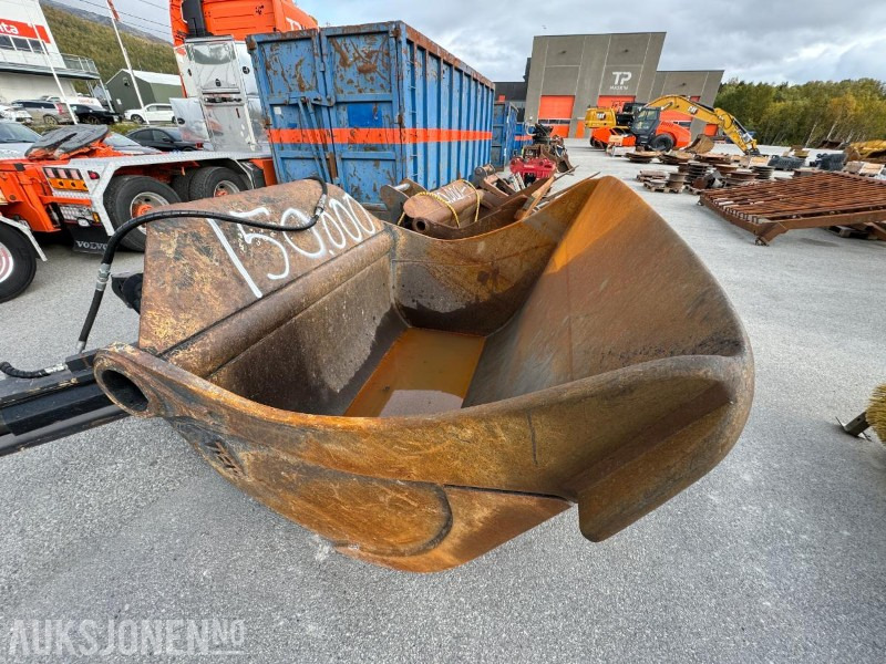 ABL Hydraulisk pusseskuffe 2500L S90 - Attachment for Construction machinery: picture 4 ABL Hydraulisk pusseskuffe 2500L S90 - Attachment for Construction machinery: picture 4