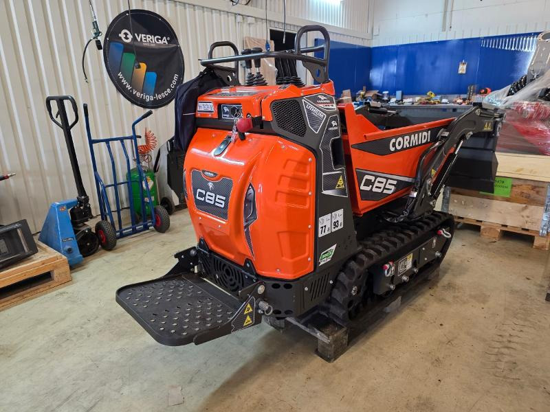 Cormidi C85 elektrisk belte dumper/mini dumper med front laste - Dumper: picture 3 Cormidi C85 elektrisk belte dumper/mini dumper med front laste - Dumper: picture 3