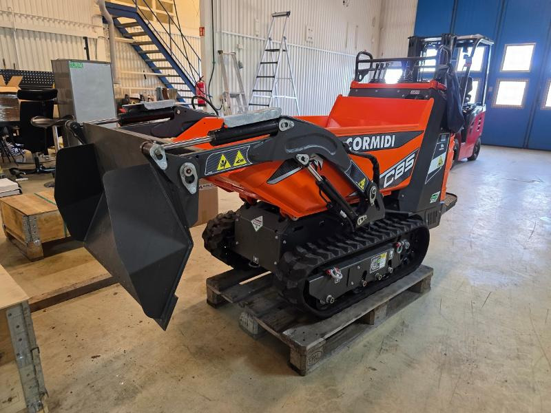 Cormidi C85 elektrisk belte dumper/mini dumper med front laste - Dumper: picture 1 Cormidi C85 elektrisk belte dumper/mini dumper med front laste - Dumper: picture 1