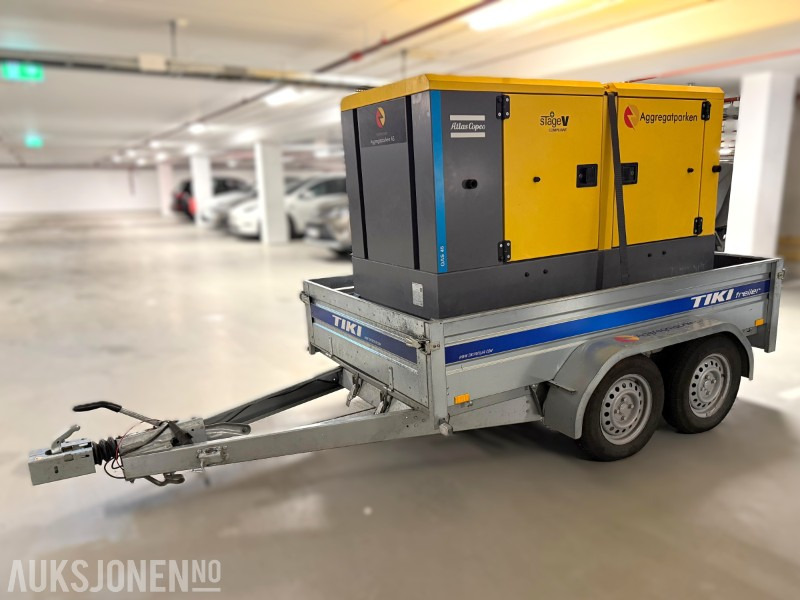 2022 Atlas Copco QAS 45 Stage V på 2-akslet tilhenger, Ekstra stor tank, enkelspenning, kun 631 timer - Industrial equipment: picture 1 2022 Atlas Copco QAS 45 Stage V på 2-akslet tilhenger, Ekstra stor tank, enkelspenning, kun 631 timer - Industrial equipment: picture 1