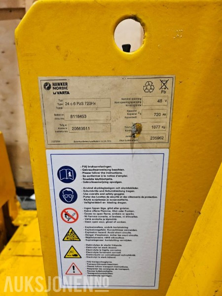 1998 Jungheinrich ETV 25G - 800DZ - Elektrisk skyvemasttruck - 7800 timer. - Material handling equipment: picture 5 1998 Jungheinrich ETV 25G - 800DZ - Elektrisk skyvemasttruck - 7800 timer. - Material handling equipment: picture 5