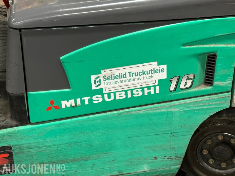 2005 Mitsubishi FB16N El Truck - Material handling equipment: picture 2 2005 Mitsubishi FB16N El Truck - Material handling equipment: picture 2