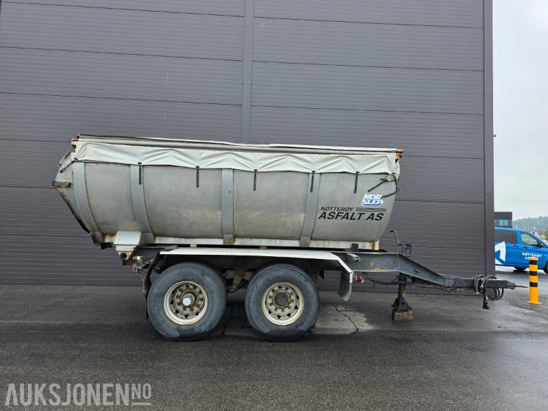 NOPA 1974 2 akslet asfalthenger - Tipper trailer: picture 3 NOPA 1974 2 akslet asfalthenger - Tipper trailer: picture 3
