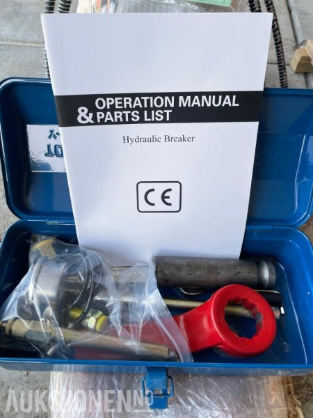 NY KM 530 PIGGHAMMER s40-FESTE CE merket FABRIKKGARANTI - INGEN MINSTEPRIS - Hydraulic hammer: picture 3 NY KM 530 PIGGHAMMER s40-FESTE CE merket FABRIKKGARANTI - INGEN MINSTEPRIS - Hydraulic hammer: picture 3