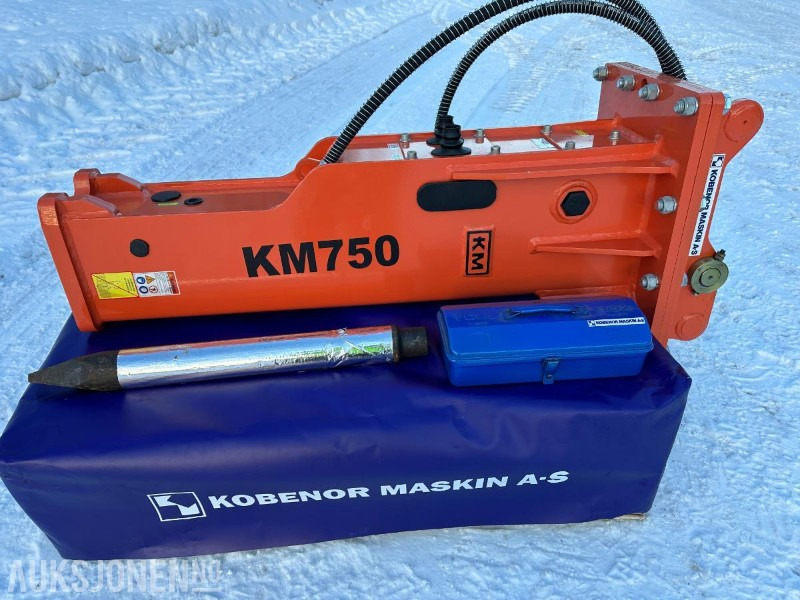 NY KM 750 Pigghammer s40/s50 CE merket FABRIKKGARANTI - Hydraulic hammer: picture 5 NY KM 750 Pigghammer s40/s50 CE merket FABRIKKGARANTI - Hydraulic hammer: picture 5
