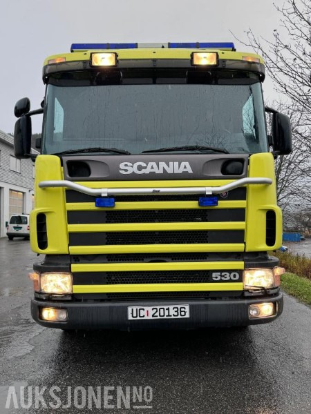 Scania R144 GB 530 - 6X2 - Brannbil / Tankbil - Ziegler FP 8/8 pumpe - 17 m3 tank - Helluft - Fire truck: picture 2 Scania R144 GB 530 - 6X2 - Brannbil / Tankbil - Ziegler FP 8/8 pumpe - 17 m3 tank - Helluft - Fire truck: picture 2