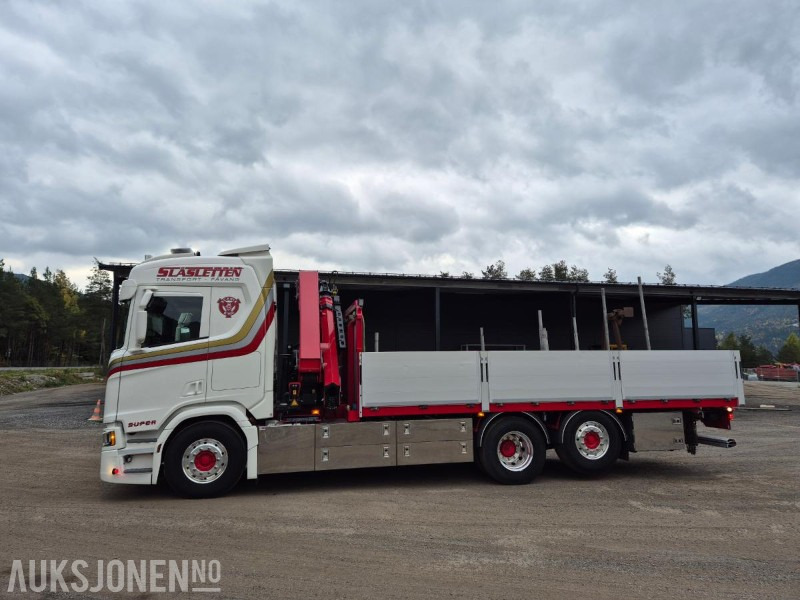 Scania R500 Kranbil med HMF2820 kran - Crane truck: picture 4 Scania R500 Kranbil med HMF2820 kran - Crane truck: picture 4
