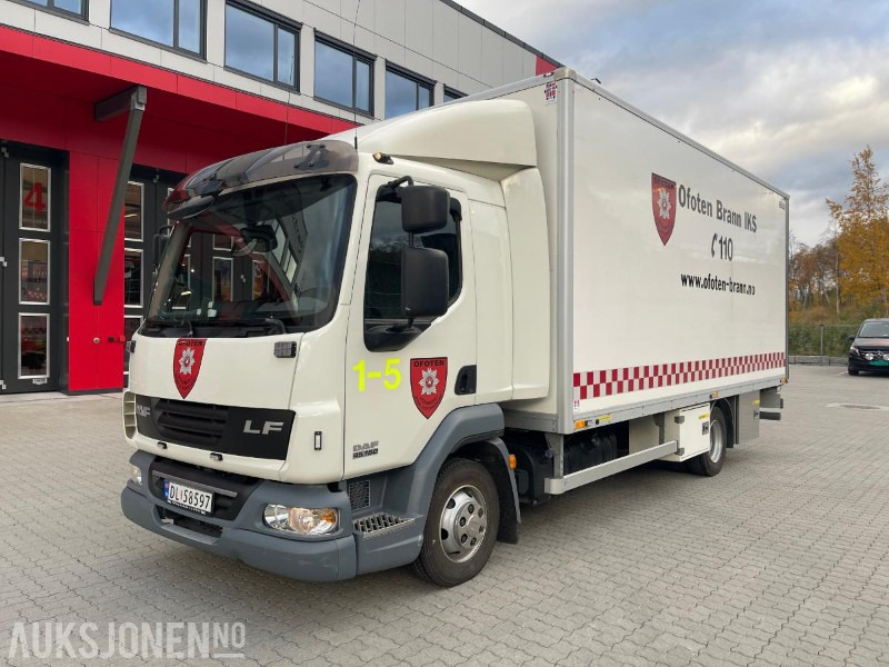 Sjeldent eksemplar, 2007 DAF LF 45.180 Skapbil med kun 46174 kilometer ! - Box truck: picture 1 Sjeldent eksemplar, 2007 DAF LF 45.180 Skapbil med kun 46174 kilometer ! - Box truck: picture 1