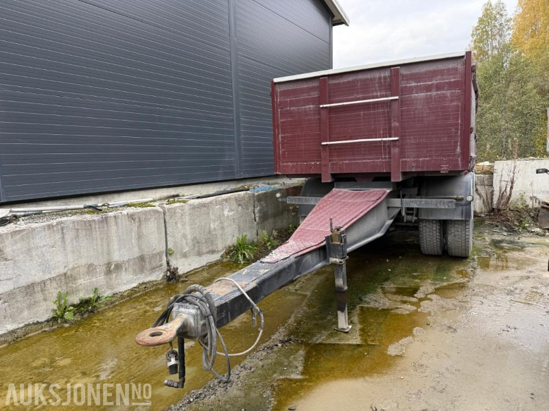 1996 Maur Bilpåbygg 2 akslet tipphenger - Trailer: picture 1 1996 Maur Bilpåbygg 2 akslet tipphenger - Trailer: picture 1