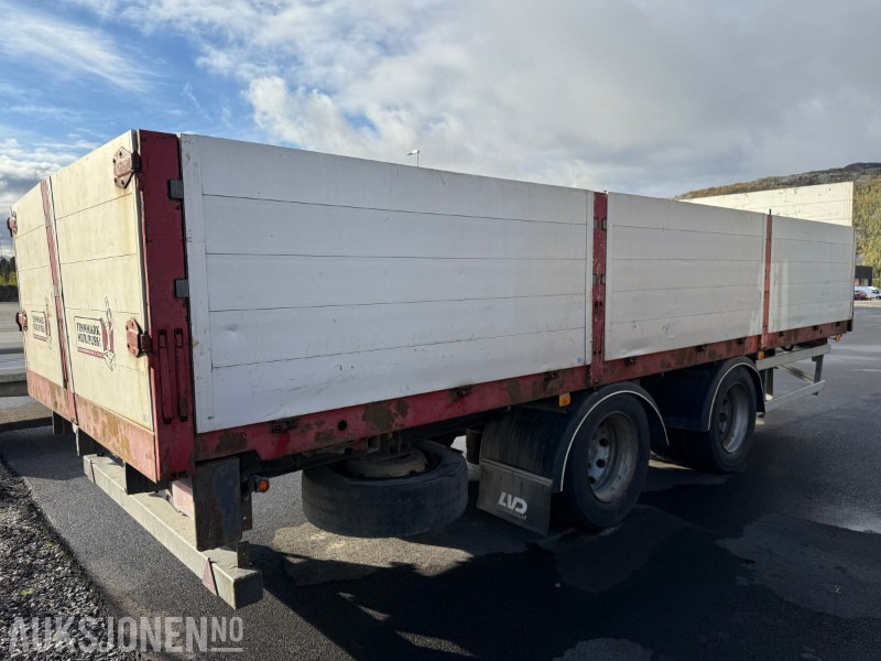 1997 Damm 2DBC20 - Egenvekt 3950kg - 2-akslet - Lastebilhenger - Nedleggbare karmer - Trailer: picture 4 1997 Damm 2DBC20 - Egenvekt 3950kg - 2-akslet - Lastebilhenger - Nedleggbare karmer - Trailer: picture 4