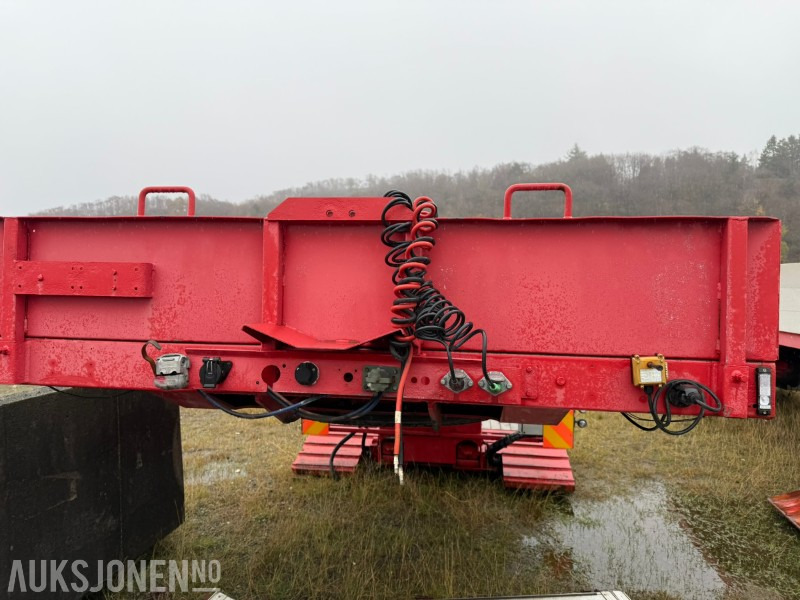 2000 Faymonville Es-Ge Mega brønntralle – 8 m plan + 5 m uttrekk, avtagbar svanehals, tvangsstyring - Trailer: picture 2 2000 Faymonville Es-Ge Mega brønntralle – 8 m plan + 5 m uttrekk, avtagbar svanehals, tvangsstyring - Trailer: picture 2