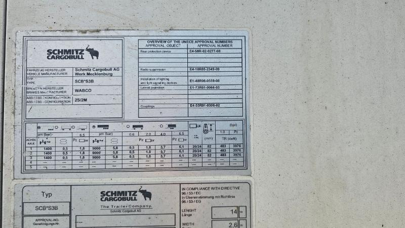 Trailer 2018 Schmitz Cargobull frysesemi med BAR cargolift: picture 6
