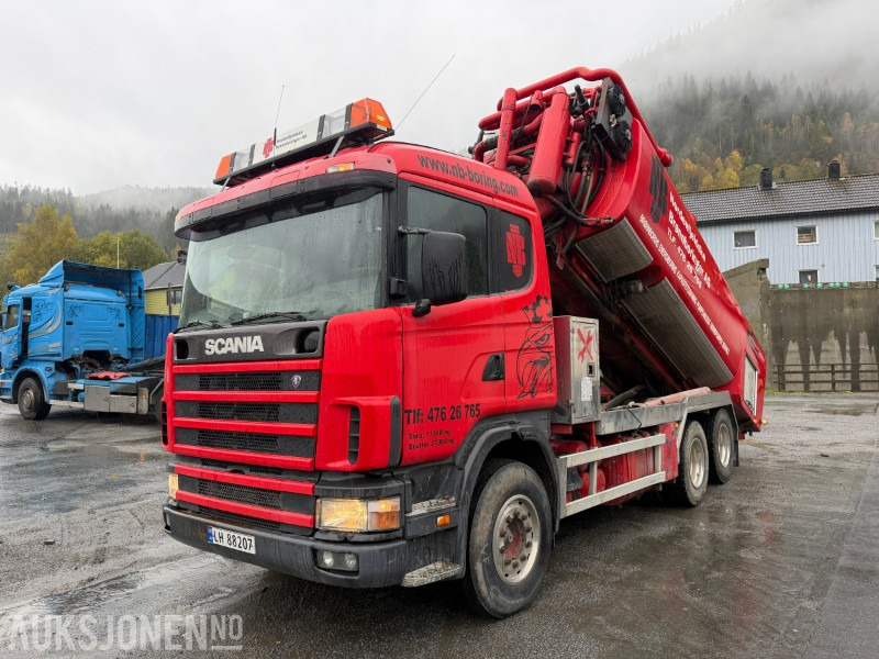 1999 Scania R124 Spyle/sugebil med Korp&Son påbygg - Utility/ Special vehicle: picture 1 1999 Scania R124 Spyle/sugebil med Korp&Son påbygg - Utility/ Special vehicle: picture 1