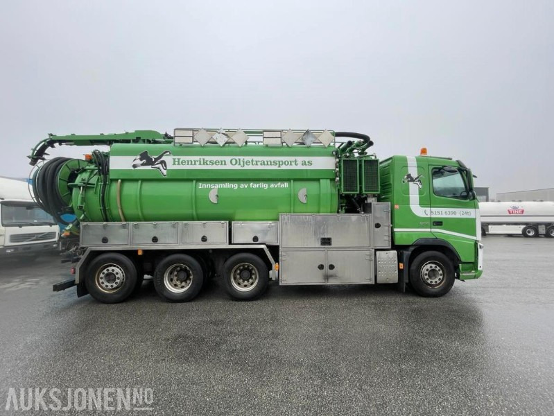 Utility/ Special vehicle 2010 VOLVO FH500 8X4 INTERCONSULT SS2343 BST3-17CR ADR SLAMSUGER MED HØYTRYKKSPYLER - 203576 KM.: picture 7