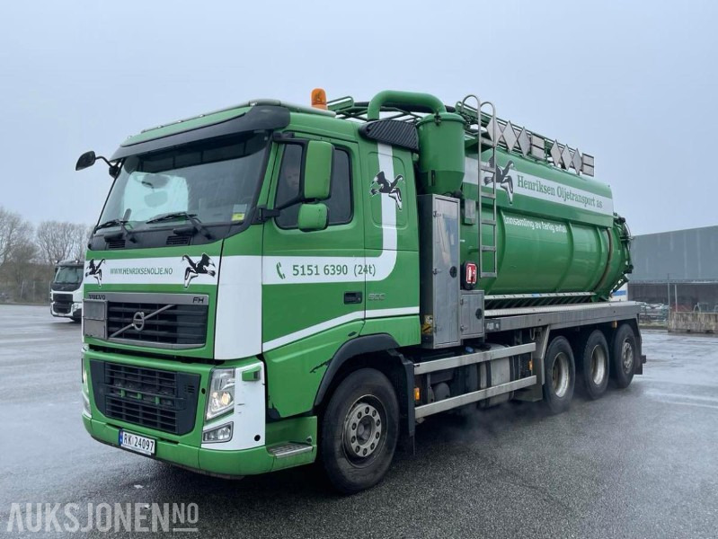 2010 VOLVO FH500 8X4 INTERCONSULT SS2343 BST3-17CR ADR SLAMSUGER MED HØYTRYKKSPYLER - 203576 KM. - Utility/ Special vehicle: picture 1 2010 VOLVO FH500 8X4 INTERCONSULT SS2343 BST3-17CR ADR SLAMSUGER MED HØYTRYKKSPYLER - 203576 KM. - Utility/ Special vehicle: picture 1