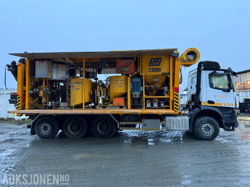 2017 Mercedes-Benz Arocs 3235 8x4, Injeksjonsrigg AMV, EURO 6, påmontert kran - Utility/ Special vehicle: picture 4 2017 Mercedes-Benz Arocs 3235 8x4, Injeksjonsrigg AMV, EURO 6, påmontert kran - Utility/ Special vehicle: picture 4