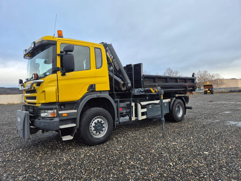 Scania P340 4x4 **2 units low km*, tipper with Fassi - Tipper, Crane truck: picture 2 Scania P340 4x4 **2 units low km*, tipper with Fassi - Tipper, Crane truck: picture 2