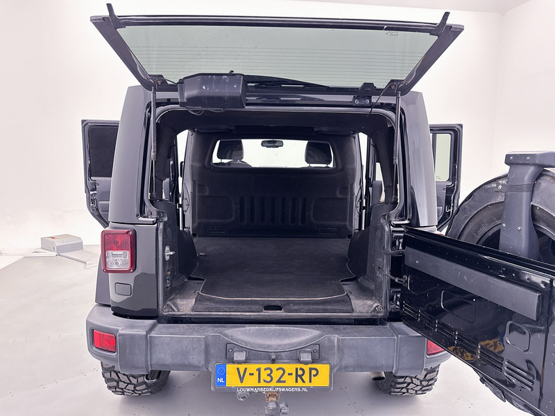 Small van Jeep Wrangler 2.8 CRD Night Eagle Grijs Kenteken Cruise Control Navigatie Airco Trekhaak 4X4 Alpine Audio: picture 19