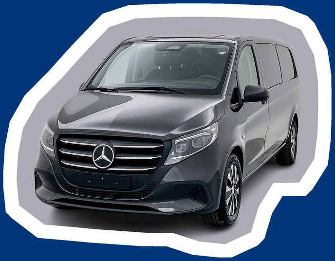 Mercedes-Benz Vito 124 CDI Mixto Select DC L3 Dubbele Cabine Distronic 237pk Navigatie Led Stoel + stuurverwarming - Panel van, Combi van: picture 1 Mercedes-Benz Vito 124 CDI Mixto Select DC L3 Dubbele Cabine Distronic 237pk Navigatie Led Stoel + stuurverwarming - Panel van, Combi van: picture 1