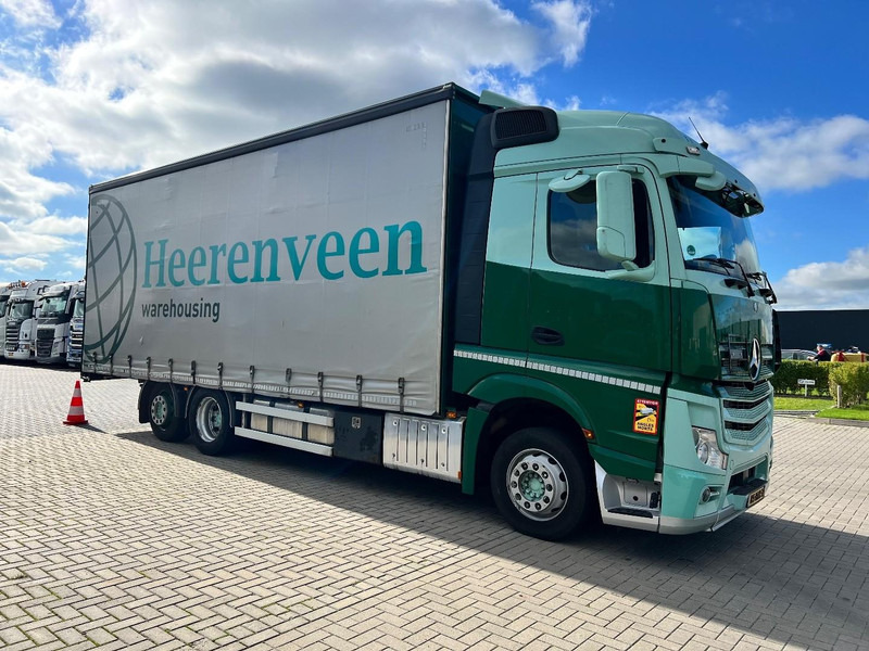 Mercedes-Benz Actros 2745 6x2 bakwagen Schuifzeilen - Curtainsider truck: picture 3 Mercedes-Benz Actros 2745 6x2 bakwagen Schuifzeilen - Curtainsider truck: picture 3