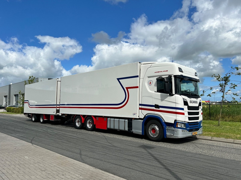 Scania S450 6x2 + Wipkar Bloemen combinatie - Refrigerator truck: picture 4 Scania S450 6x2 + Wipkar Bloemen combinatie - Refrigerator truck: picture 4