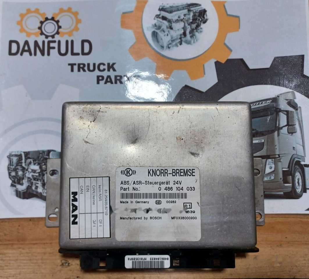 Knorr-Bremse 0486104033 MAN truck - ECU for Truck: picture 1 Knorr-Bremse 0486104033 MAN truck - ECU for Truck: picture 1