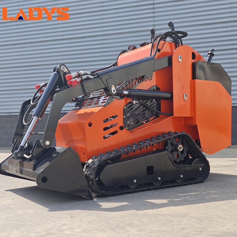 LADYS Free Shipping Mini Skid Steer Loader Compact Track Electric/Diesel Chinese Mini Skid Steer Loader For Sale With Mini Skid Steer Attachments 4 In 1 Bucket - Skid steer loader: picture 4 LADYS Free Shipping Mini Skid Steer Loader Compact Track Electric/Diesel Chinese Mini Skid Steer Loader For Sale With Mini Skid Steer Attachments 4 In 1 Bucket - Skid steer loader: picture 4