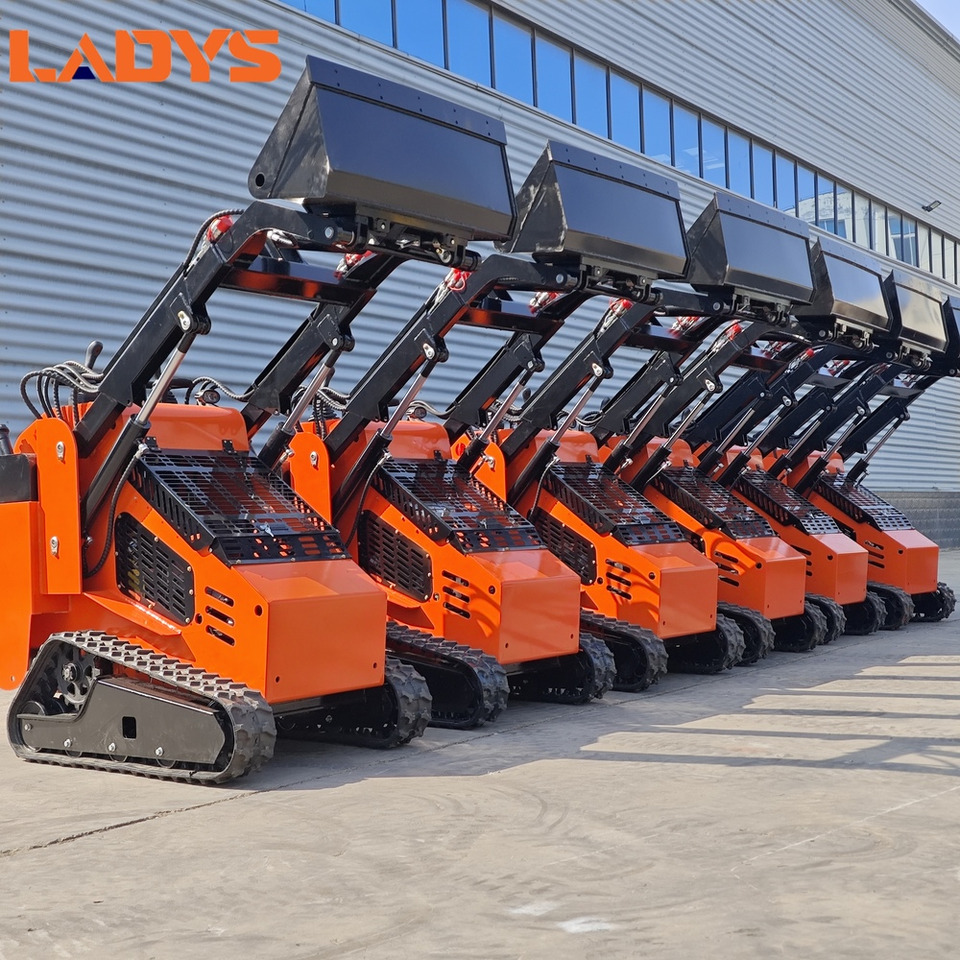 LADYS Free Shipping Mini Skid Steer Loader Compact Track Electric/Diesel Chinese Mini Skid Steer Loader For Sale With Mini Skid Steer Attachments 4 In 1 Bucket - Skid steer loader: picture 1 LADYS Free Shipping Mini Skid Steer Loader Compact Track Electric/Diesel Chinese Mini Skid Steer Loader For Sale With Mini Skid Steer Attachments 4 In 1 Bucket - Skid steer loader: picture 1