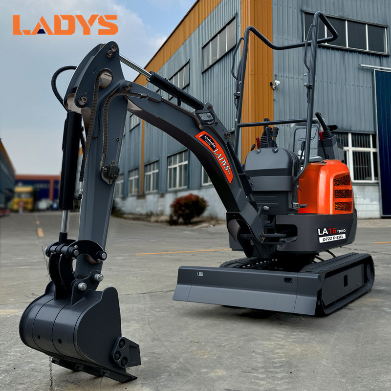 LADYS LA16Pro Mini Excavator CE Certification Kubota Engine(Factory Outlet) Mini Pelle Minibagger Minikoparka Miniexcavadora - Mini excavator: picture 1 LADYS LA16Pro Mini Excavator CE Certification Kubota Engine(Factory Outlet) Mini Pelle Minibagger Minikoparka Miniexcavadora - Mini excavator: picture 1