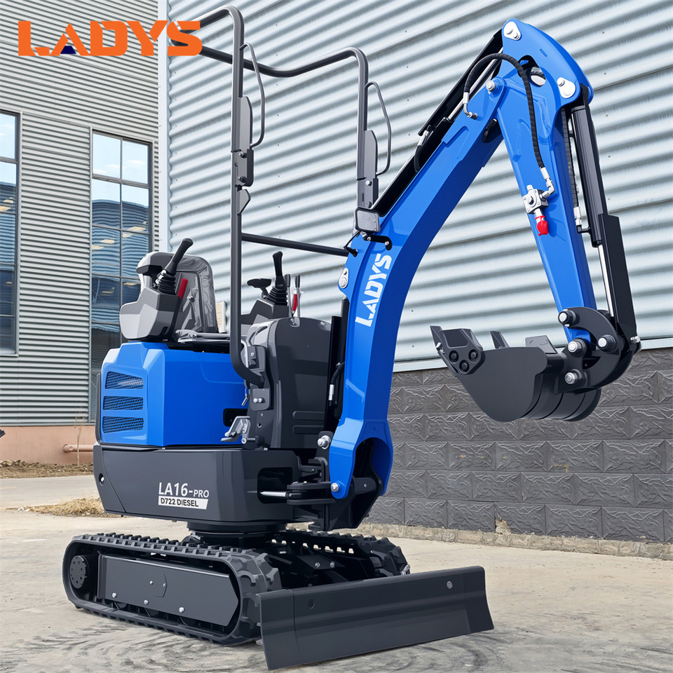 LADYS LA16Pro Mini Excavator CE Certification Kubota Engine(Factory Outlet) Mini Pelle Minibagger Minikoparka Miniexcavadora - Mini excavator: picture 5 LADYS LA16Pro Mini Excavator CE Certification Kubota Engine(Factory Outlet) Mini Pelle Minibagger Minikoparka Miniexcavadora - Mini excavator: picture 5