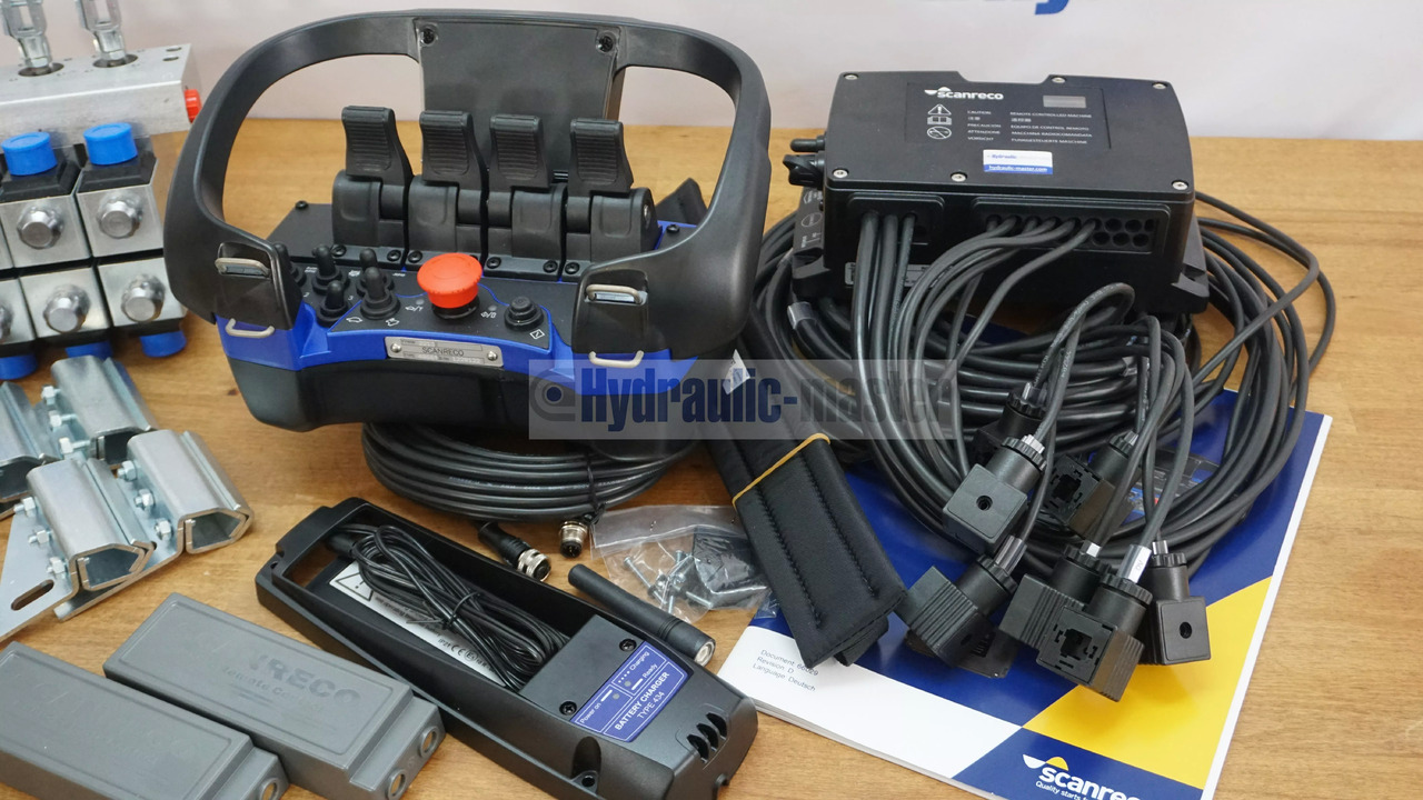 Scanreco RC 400 Radio Remote Control with 4 Functions with Actuators 12/24V for HIAB - Construction machinery: picture 5 Scanreco RC 400 Radio Remote Control with 4 Functions with Actuators 12/24V for HIAB - Construction machinery: picture 5