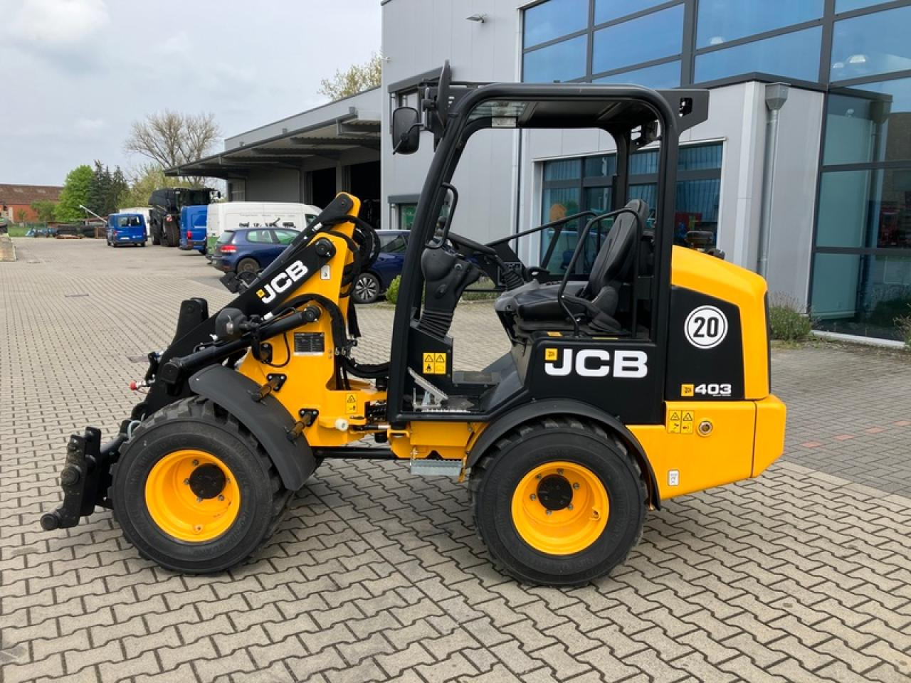 JCB 403 AGRI SMART POWER EURO-AUFNAHME - Wheel loader: picture 2 JCB 403 AGRI SMART POWER EURO-AUFNAHME - Wheel loader: picture 2