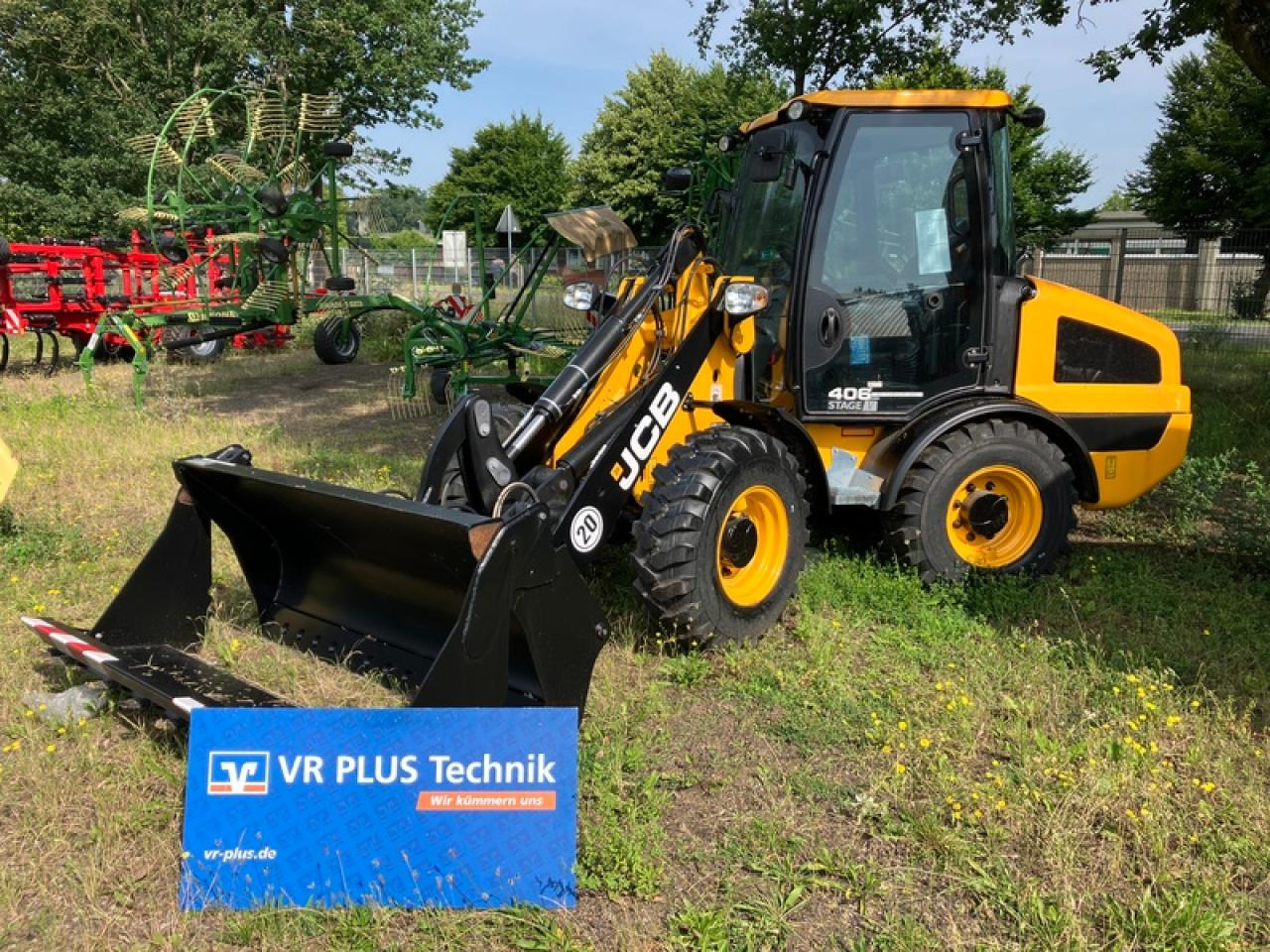 JCB 406 AGRI - Wheel loader: picture 1 JCB 406 AGRI - Wheel loader: picture 1