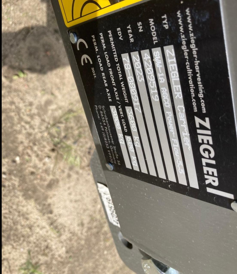 ZIEGLER SCHNEIDWERKSWAGEN AKTION - Grain header: picture 4 ZIEGLER SCHNEIDWERKSWAGEN AKTION - Grain header: picture 4