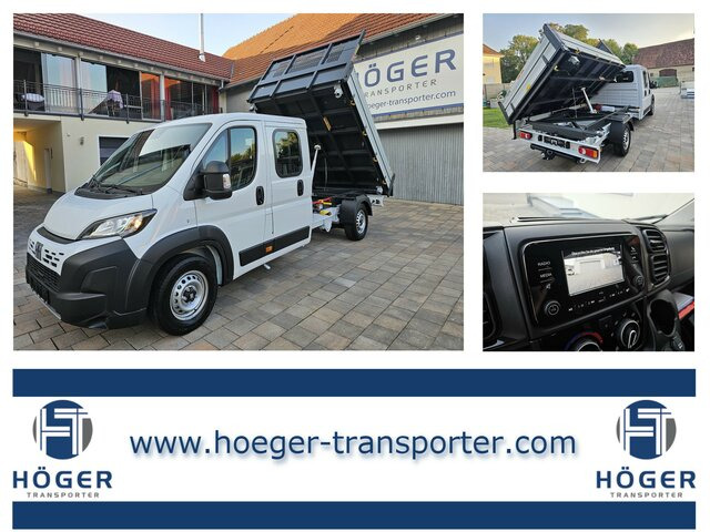 FIAT Ducato MAXI Serie10-9.2 2025 DOKA Kipper AHK... - Tipper van, Combi van: picture 1 FIAT Ducato MAXI Serie10-9.2 2025 DOKA Kipper AHK... - Tipper van, Combi van: picture 1