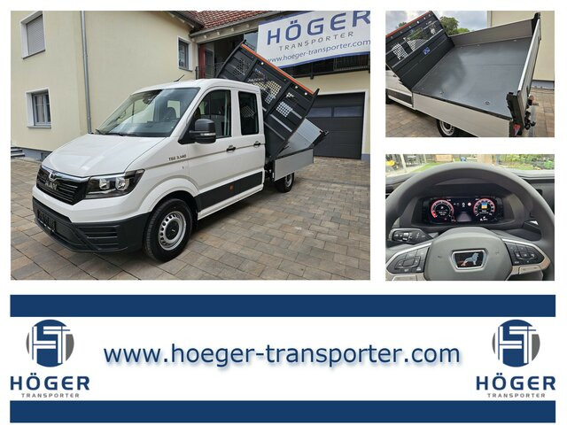 MAN TGE 3.140 Doka L3 Dreiseitenkipper Facelift... - Tipper van, Combi van: picture 1 MAN TGE 3.140 Doka L3 Dreiseitenkipper Facelift... - Tipper van, Combi van: picture 1