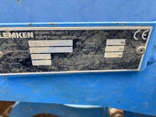 Lemken RUBIN 10/350U - Disc harrow: picture 4 Lemken RUBIN 10/350U - Disc harrow: picture 4