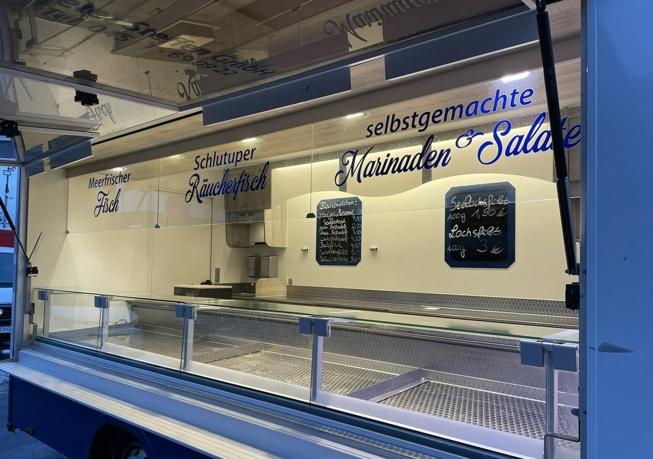 Vending truck Fiat Ducato Autosklep wędlin Ryb Gastronomiczny Food Truck Foodtruck 116tkm 201: picture 8