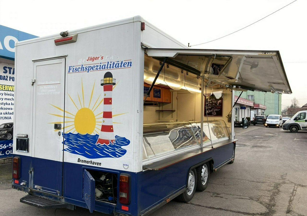 Vending truck Fiat Ducato Ducato Autosklep Do Ryb Smażalnia Gastronomiczny Food Truck Foodtruc: picture 11