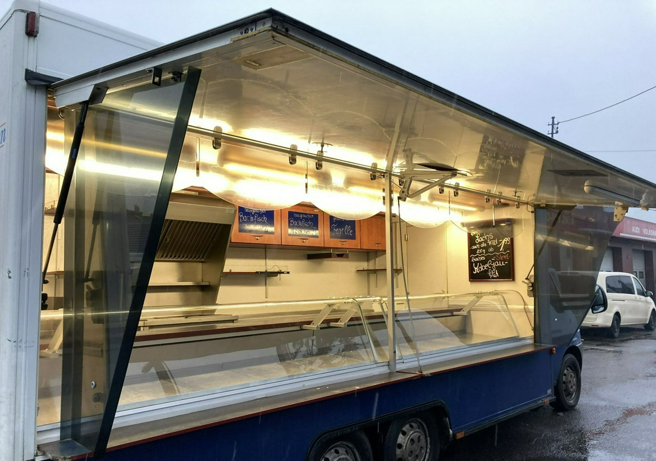 Vending truck Fiat Ducato Ducato Autosklep Do Ryb Smażalnia Gastronomiczny Food Truck Foodtruc: picture 12