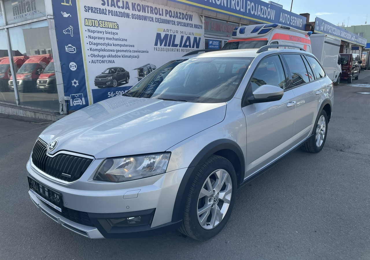 Skoda Octavia III Skoda Octavia 4X4 Scout 2.0 TDI -150KM Model 2017 Bezwypadkowa FV 23 - Car: picture 1 Skoda Octavia III Skoda Octavia 4X4 Scout 2.0 TDI -150KM Model 2017 Bezwypadkowa FV 23 - Car: picture 1