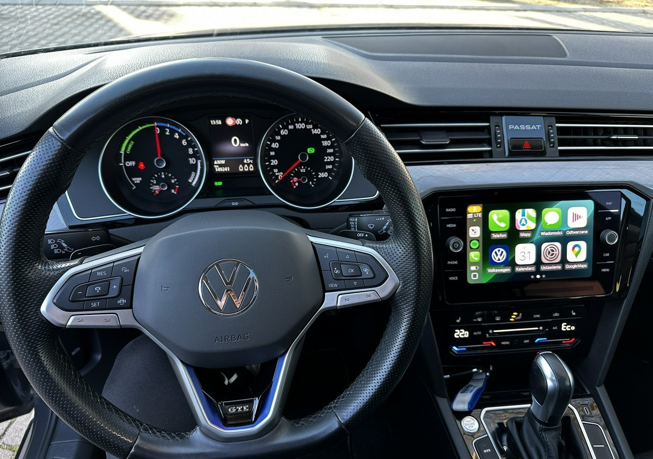 Car Volkswagen Passat B8 GTE 1.4TSI 218KM Hybryda Plug-in zasięg 50km Panorama*Navi*Skóra*FV2: picture 12