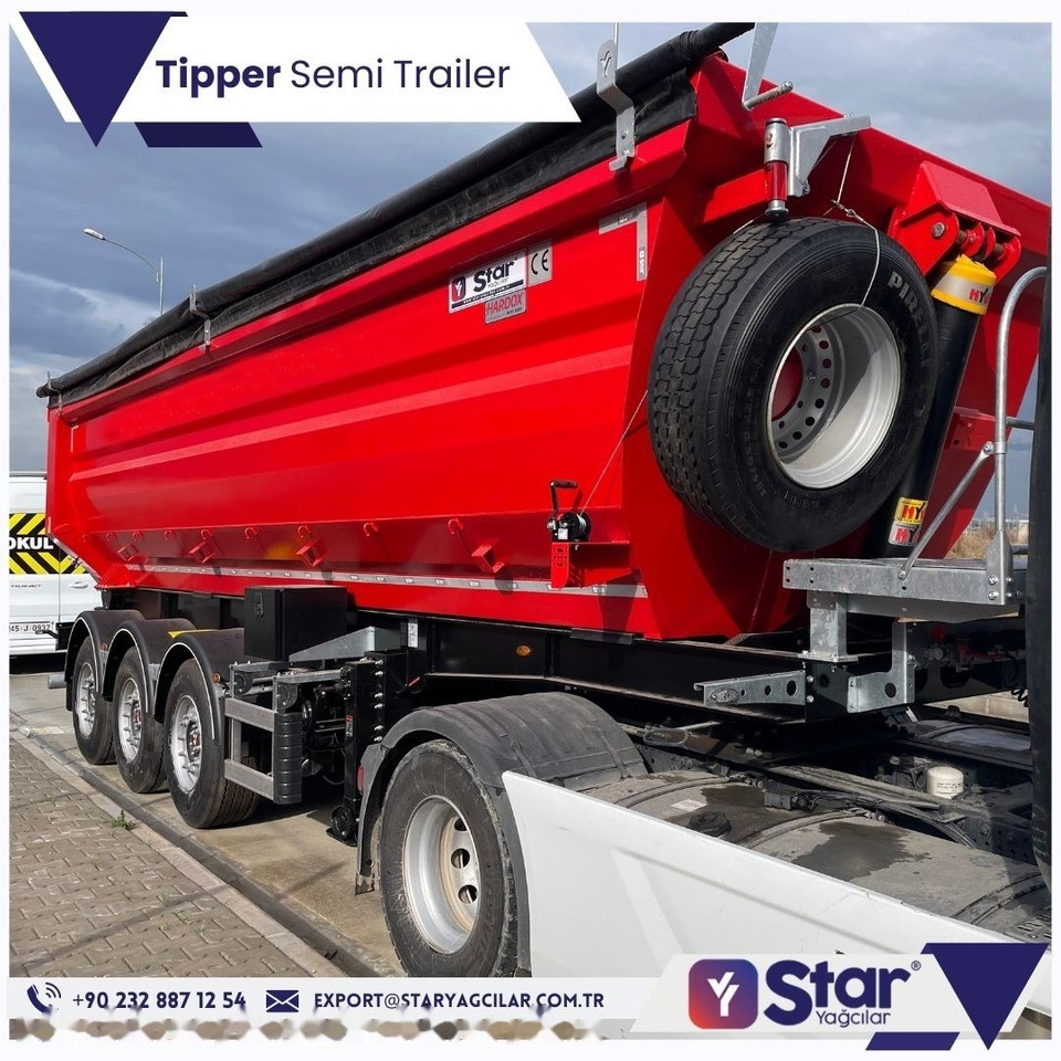 STAR YAGCILAR SY Tipper semi trailer - Tipper semi-trailer: picture 3 STAR YAGCILAR SY Tipper semi trailer - Tipper semi-trailer: picture 3
